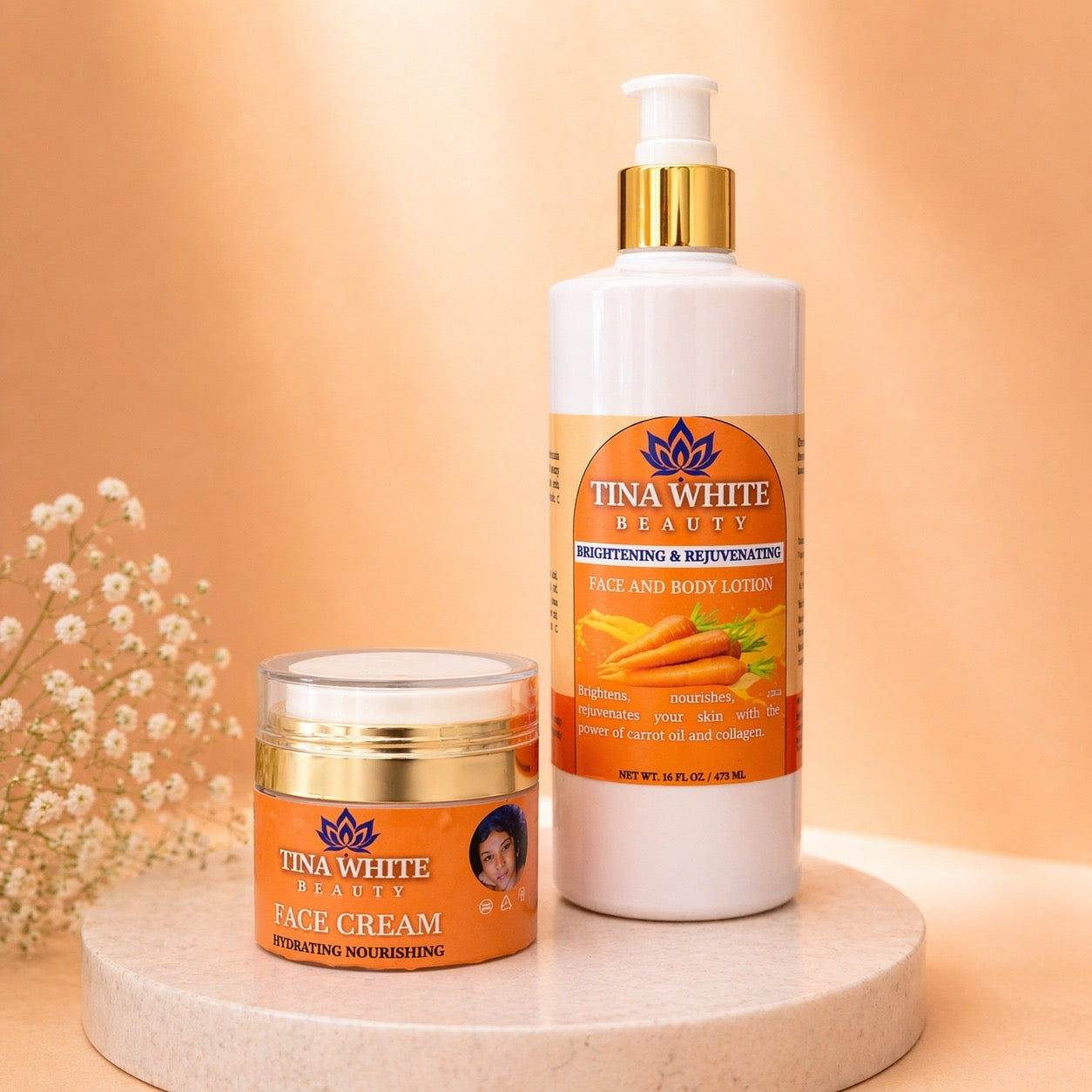 Brightening rejuvenating face and body
