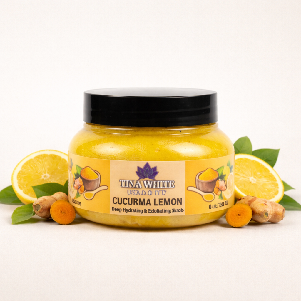TURMERIC LEMON GLOW SCRUB