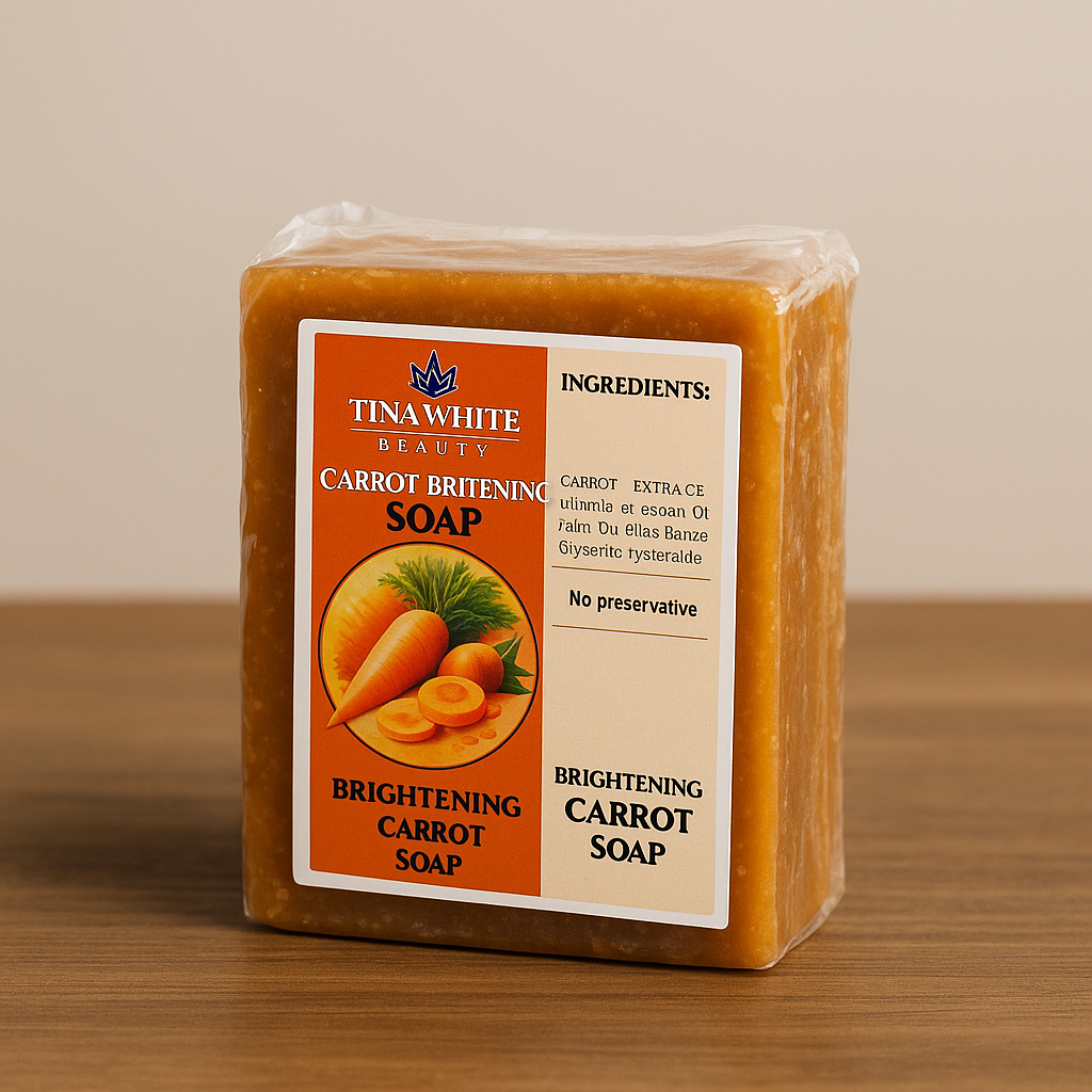 CARROT BRIGHTENING SOAP