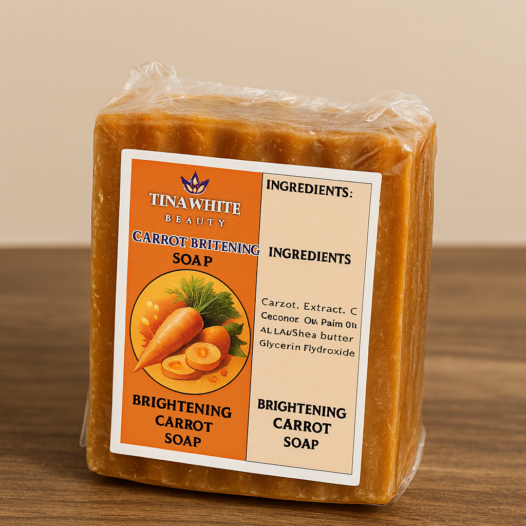 CARROT BRIGHTENING SOAP