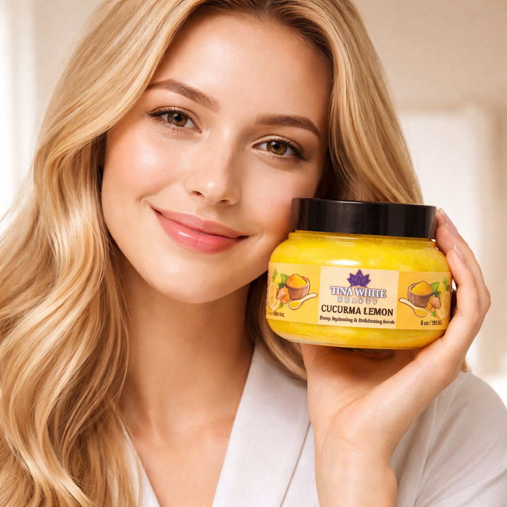 TURMERIC LEMON GLOW SCRUB