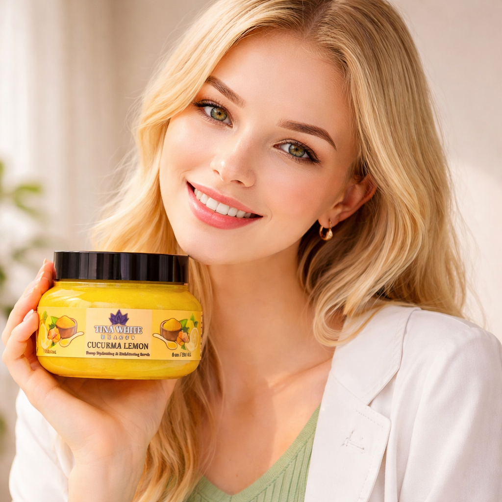 TURMERIC LEMON GLOW SCRUB