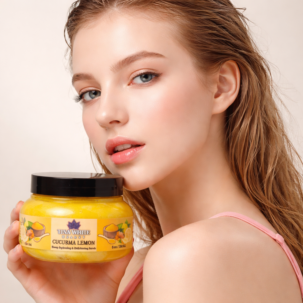 TURMERIC LEMON GLOW SCRUB