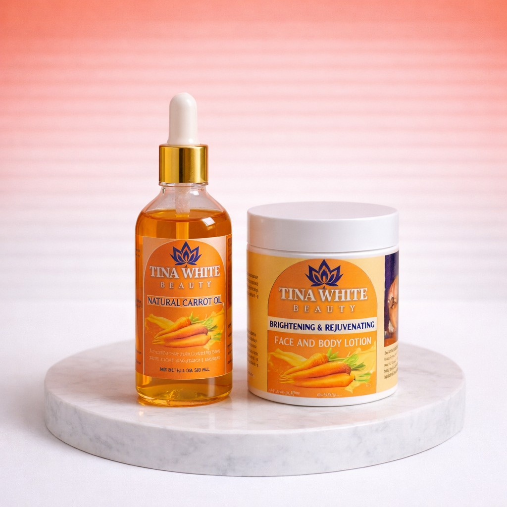 Carrot skincare set
