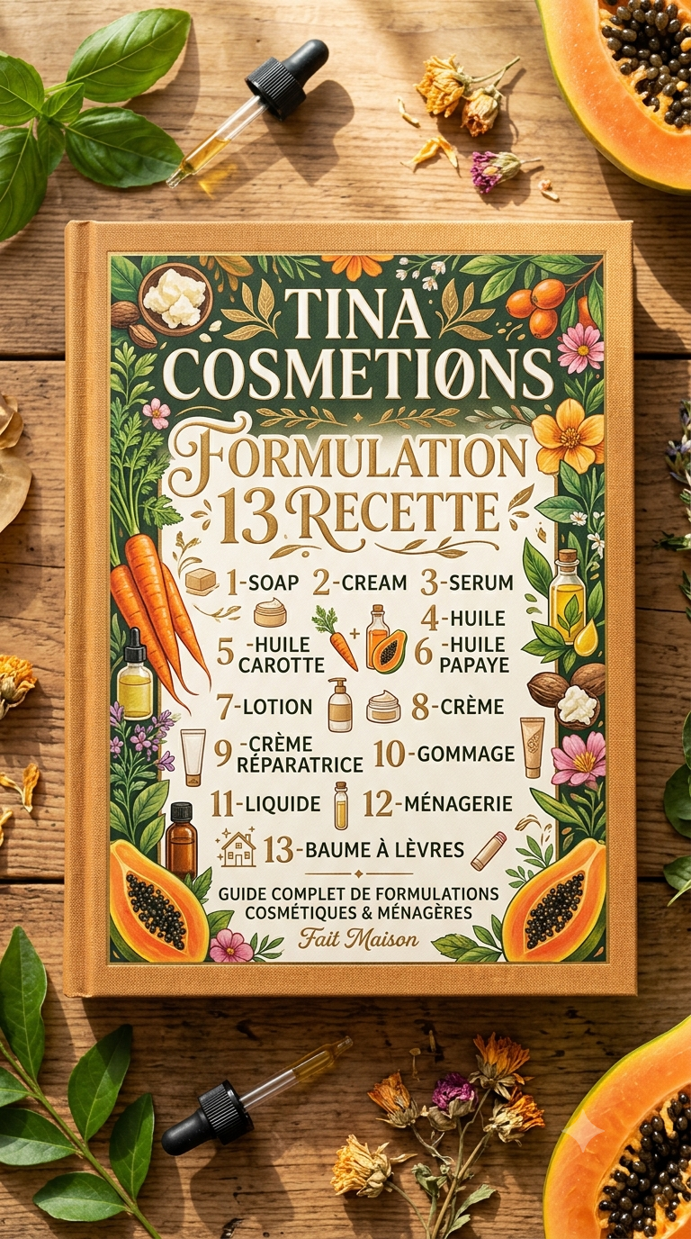 Tina cosmetics 13 recette