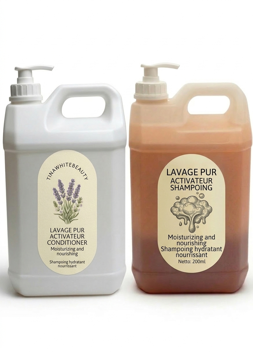 LAVAGE Pur moisturizing hydrating shampooing and activateur conditioner