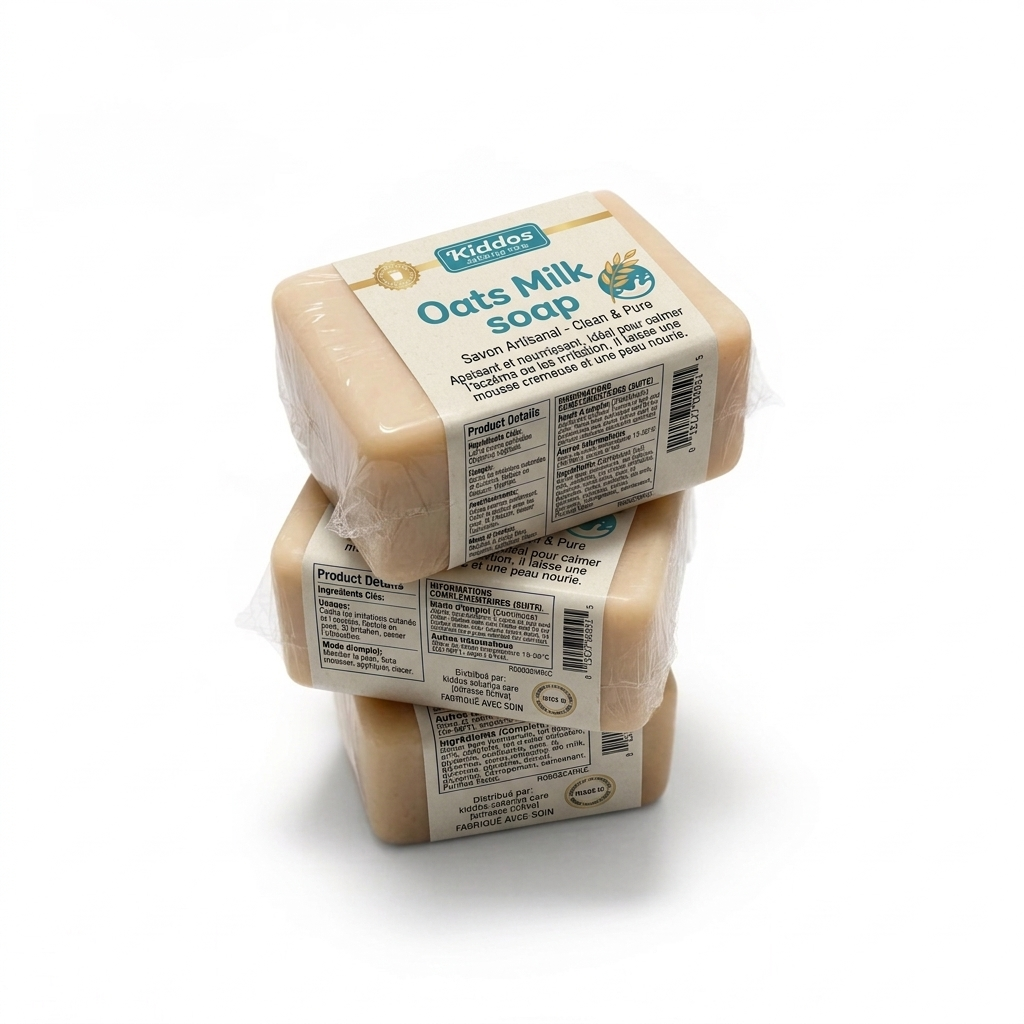 Kiddos zakariya care oats milk soap